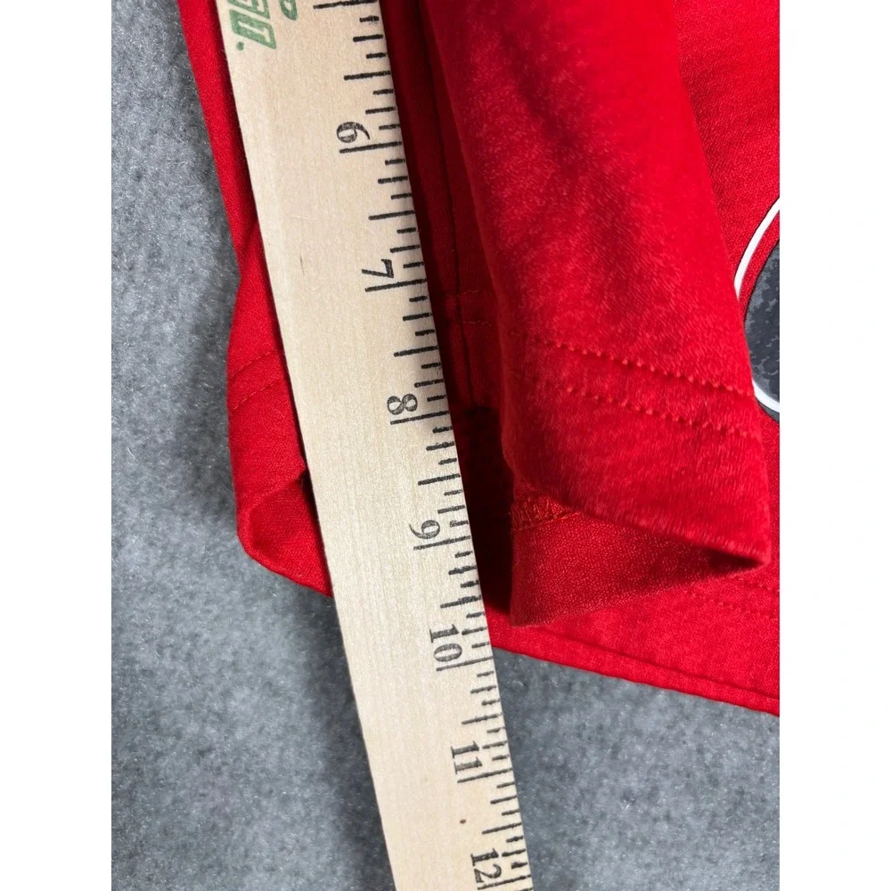 Nike SB Dri-FIT Mesh Athletic Shorts Graphic Logo Small Red